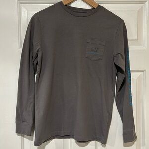 Vineyard Vines Boys Long Sleeve Whale Tee Shirt